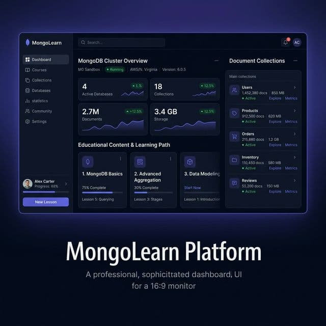 EduHub MongoDB Platform